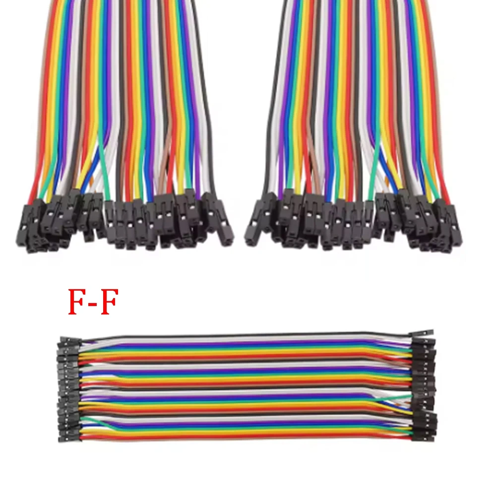 40 Pin Jumper wire 10cm/15cm/20cm/30cm Male to Male+Female to Male+Female to Female Jumper Wire Cable for Arduino DIY kit