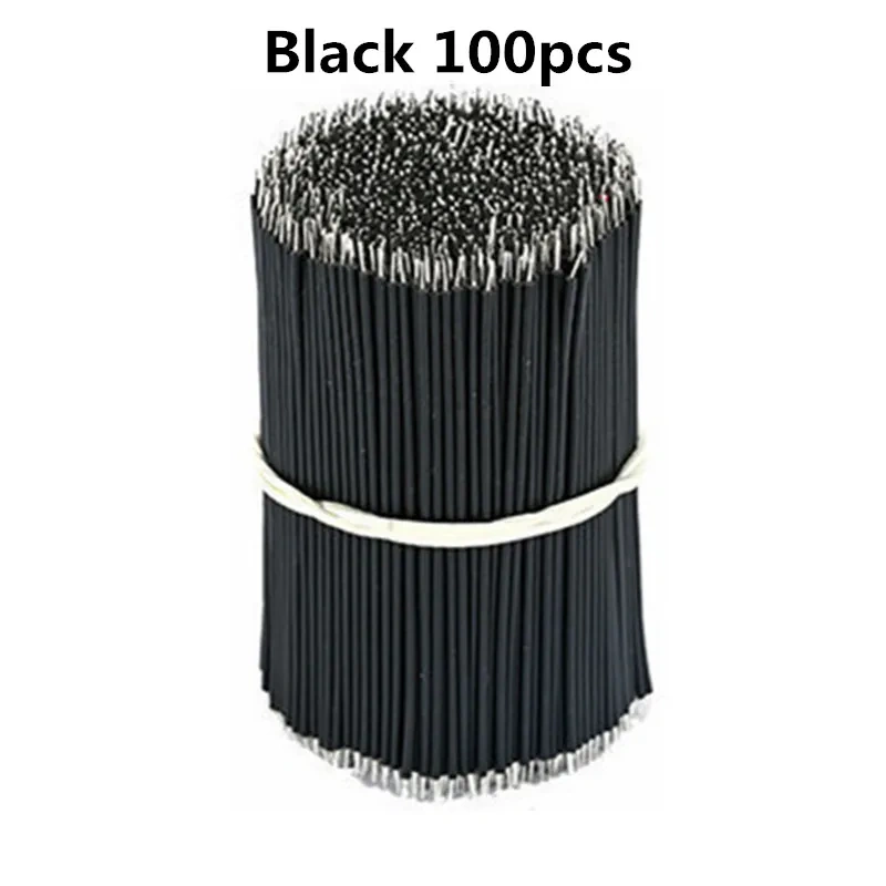 100PCS/LOT Tin-Plated Breadboard PCB Solder Cable 24/26AWG Fly Jumper Wire Cable Tin Conductor Wires 1007-24AWG Connector Wire