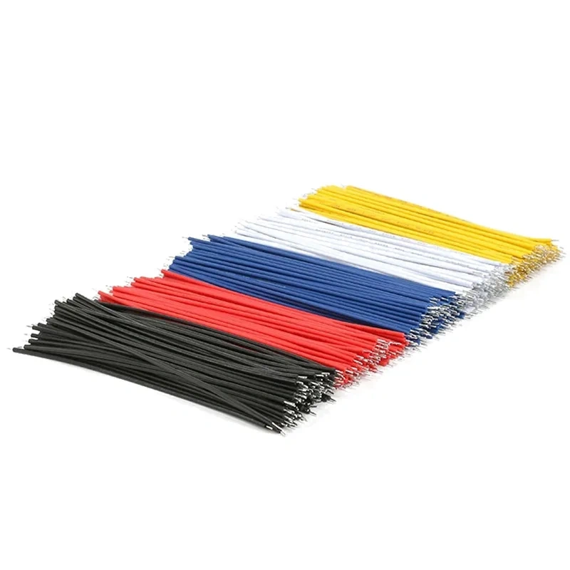 100PCS/LOT Tin-Plated Breadboard PCB Solder Cable 24/26AWG Fly Jumper Wire Cable Tin Conductor Wires 1007-24AWG Connector Wire