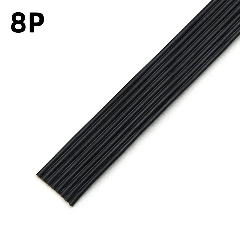 1~50m Fexible Silicone Parallel Wire 2P 4P 6P 8P 10P Ultra Soft 30 28 26 24 22 20AWG High Temperature Resistant Copper Cable