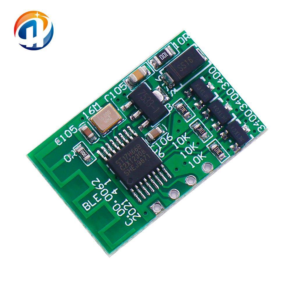 RGB蓝牙模块PCBA 手机APP控制 汽车LED氛围灯控制器电路板4线共阳