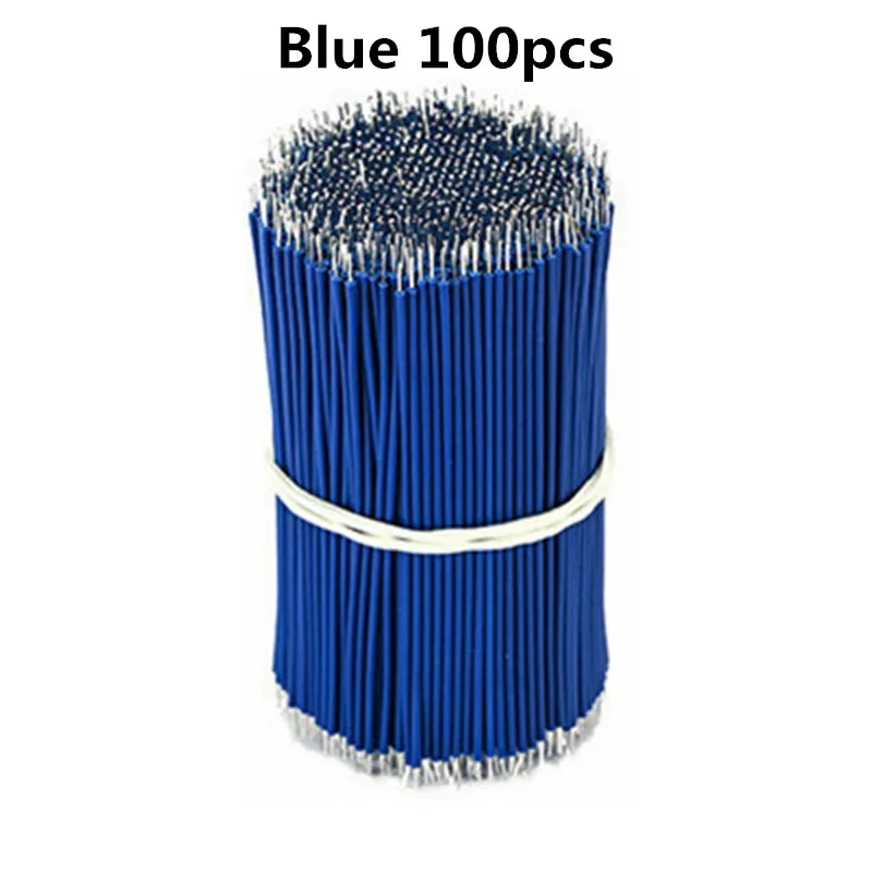 100PCS/LOT Tin-Plated Breadboard PCB Solder Cable 24/26AWG Fly Jumper Wire Cable Tin Conductor Wires 1007-24AWG Connector Wire
