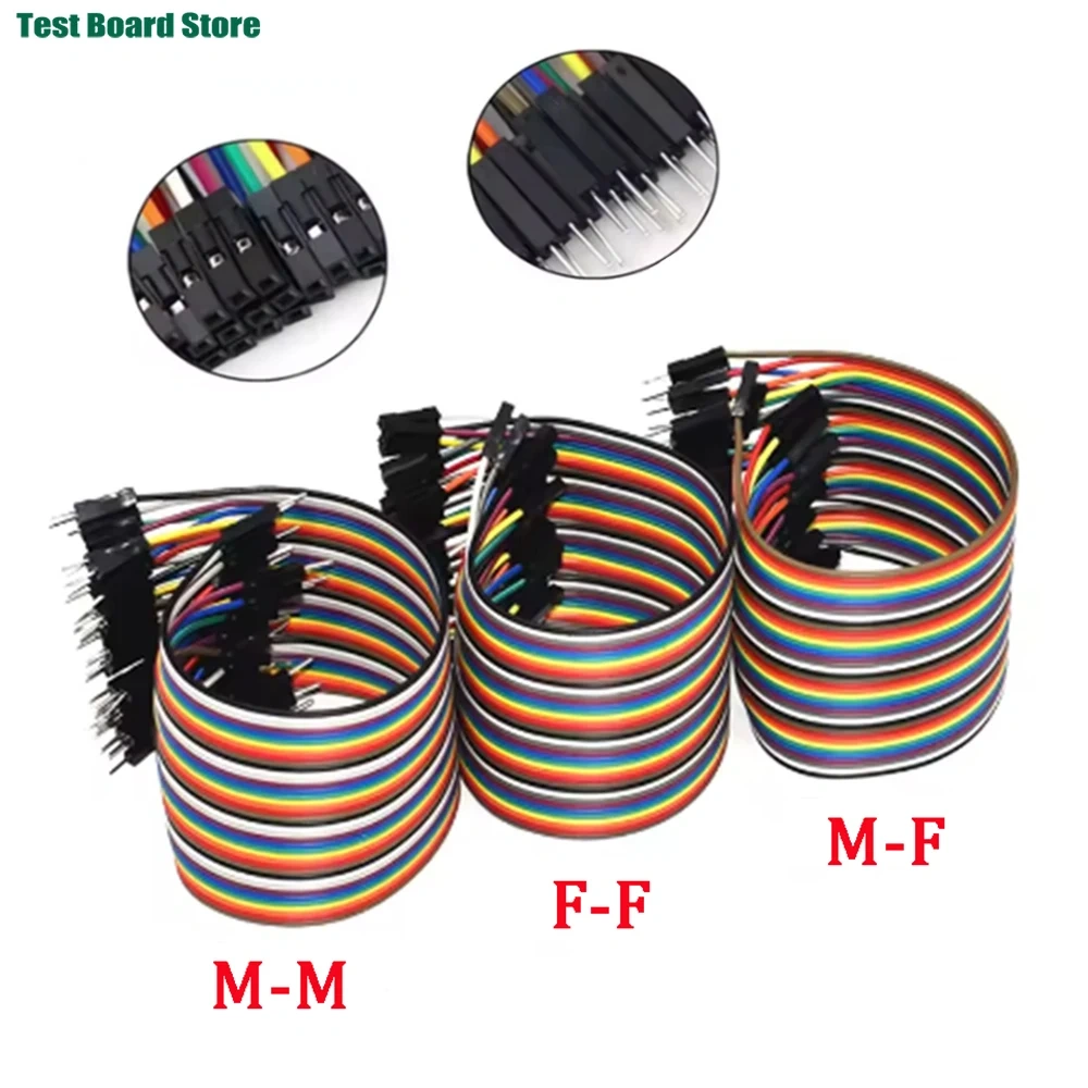 40 Pin Jumper wire 10cm/15cm/20cm/30cm Male to Male+Female to Male+Female to Female Jumper Wire Cable for Arduino DIY kit