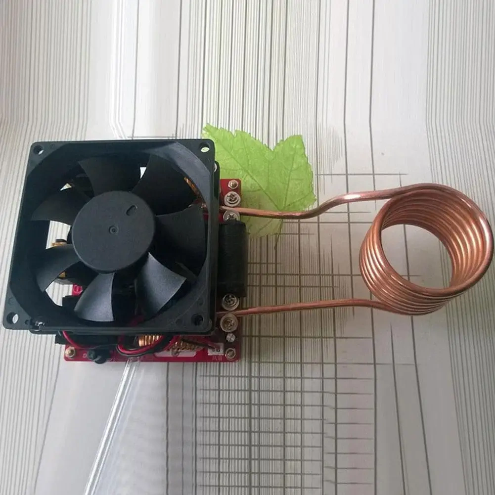 1000W ZVS Induction Heating Plate Board Kit Heater Cooker Coil Tube Low Voltage Induction Heating Board Power Supply Module