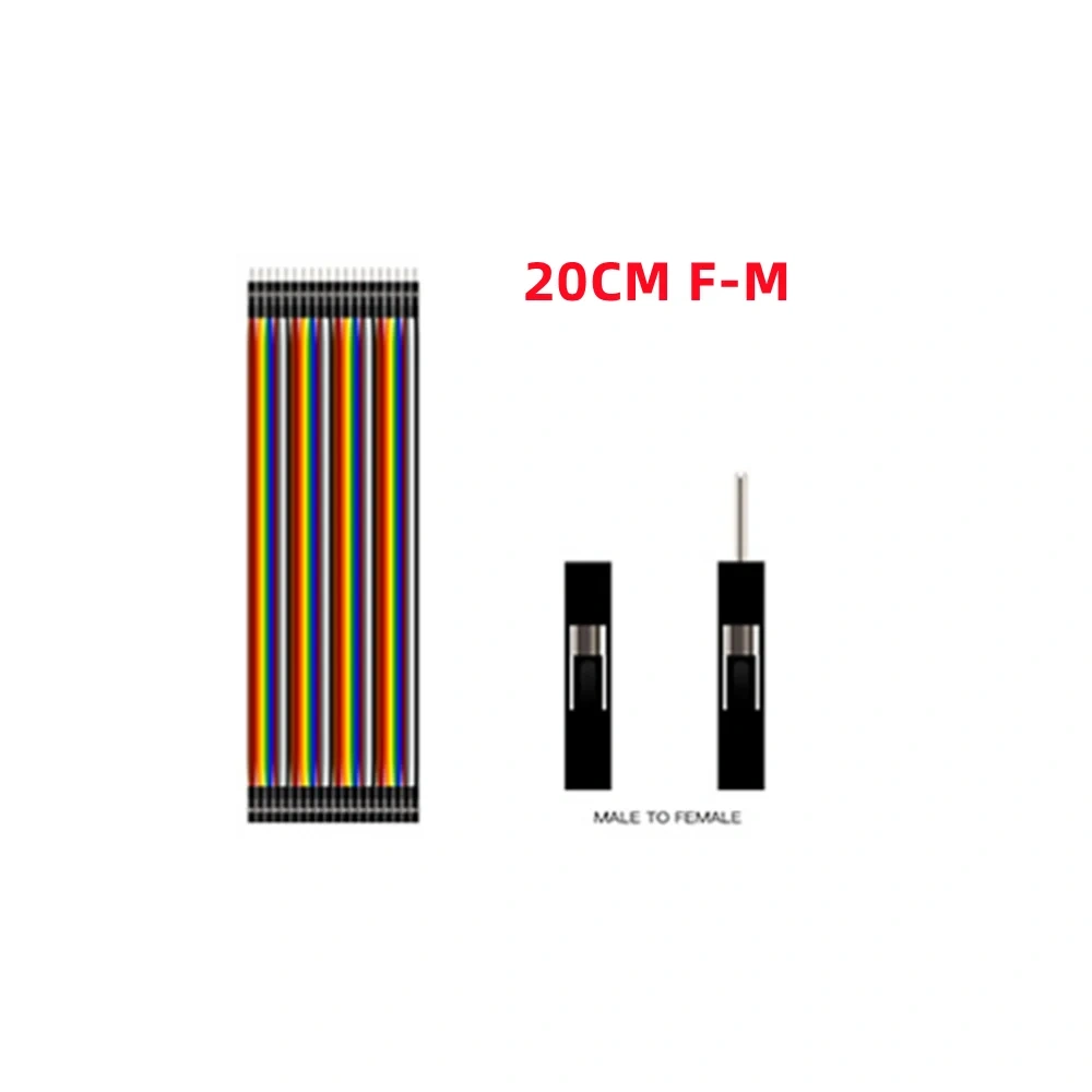 40PIN 10CM 20CM 30CM Dupont Line Male to Male + Female to Male and Female to Female Jumper Dupont Wire Cable for arduino DIY KIT