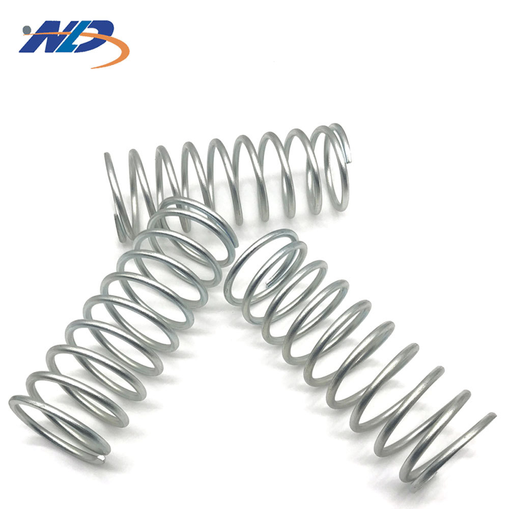 304 Stainless Steel Cylindrical Flat Wire Coils Compression Spring