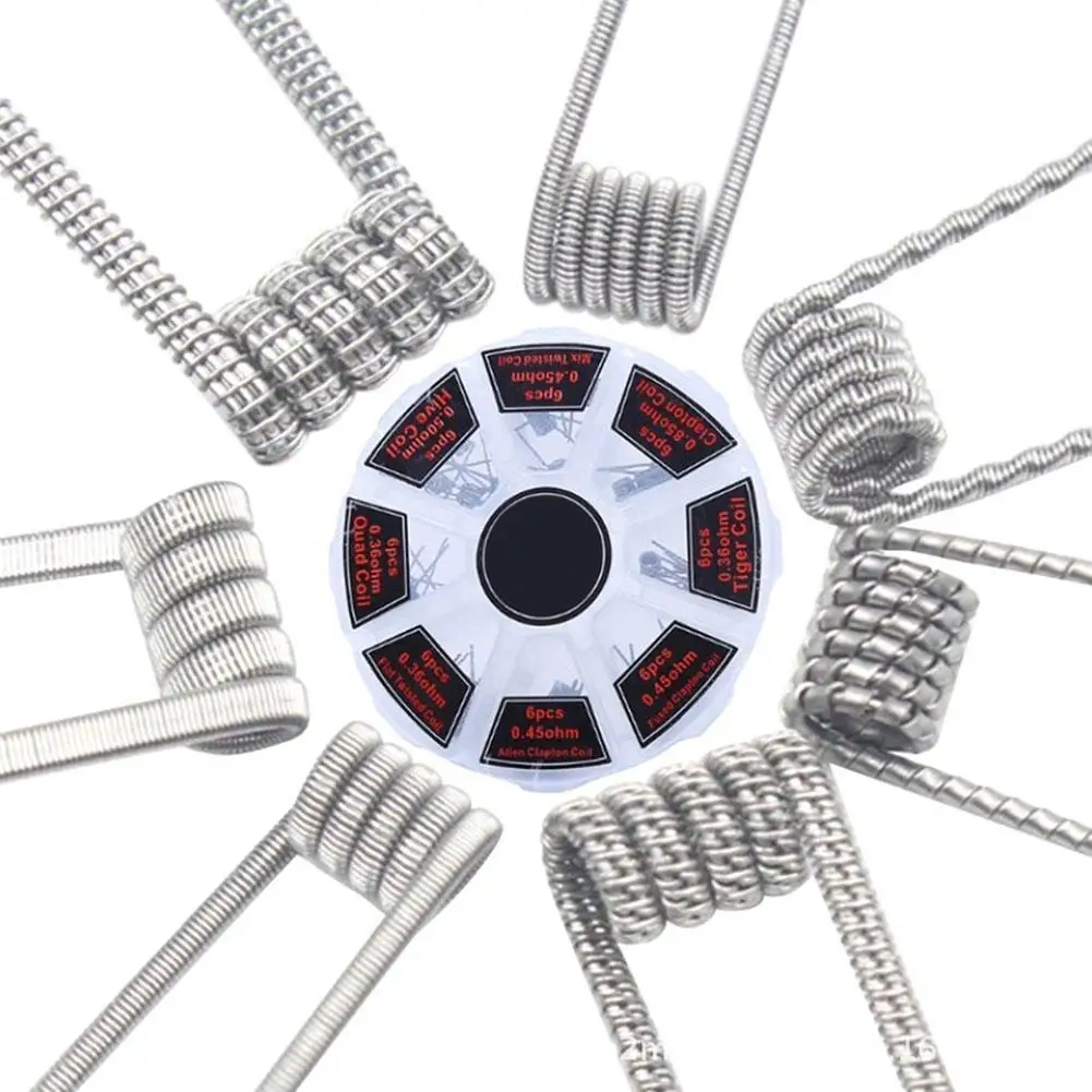 Iron Chromium Aluminum Heating Wire Resistance Wire Premade Coil Good Waterproof Quality Household Electrical Equipment Fuses