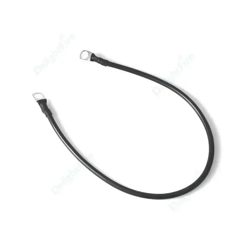 Soft Car Battery Wire Silicone Cable With M6 M8 M10 Lug Red Black 8 6 3 0 4AWG Electrical Wire for Auto RV Solar Panel Inverter
