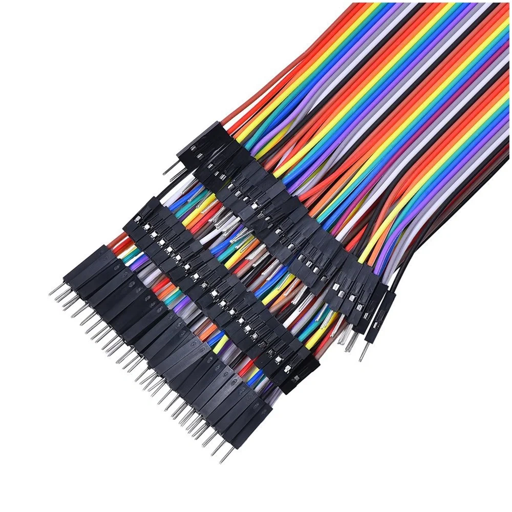 40PIN 10CM 20CM 30CM Dupont Line Male to Male + Female to Male and Female to Female Jumper Dupont Wire Cable for arduino DIY KIT