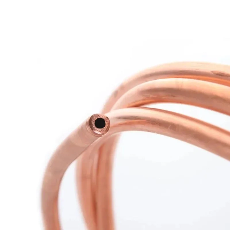 High quality 1M Soft Copper Tube Coil OD 2/3/4/5/6/8/10/12mm 99.9% Coppers Wire Pipe Airs Conditioner Cooling DIY Crafts