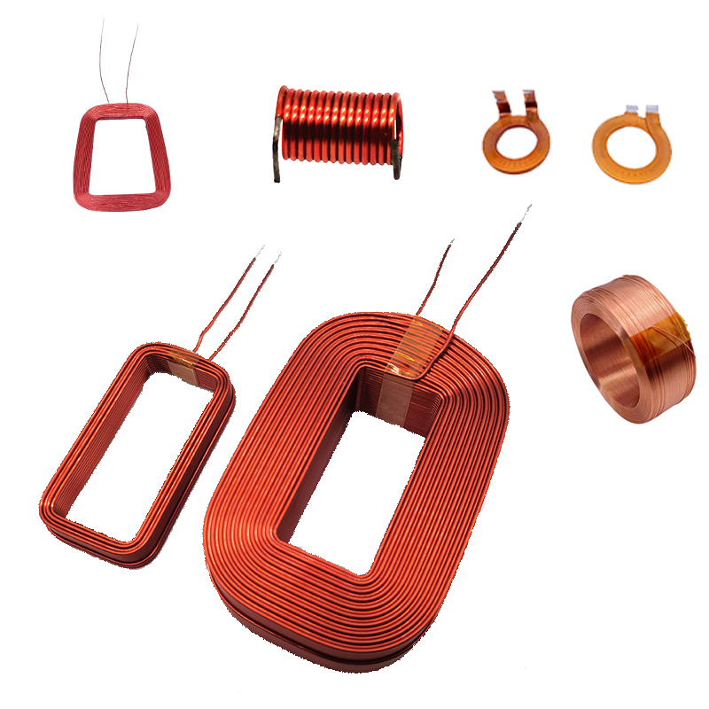 Custom Induction Coil Copper air Core Coil Inductor Magnetic Coil with High Quantity