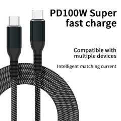 Black(100W USB C to C Cable)