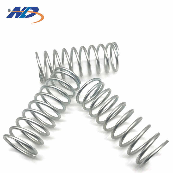 304 Stainless Steel Cylindrical Flat Wire Coils Compression Spring