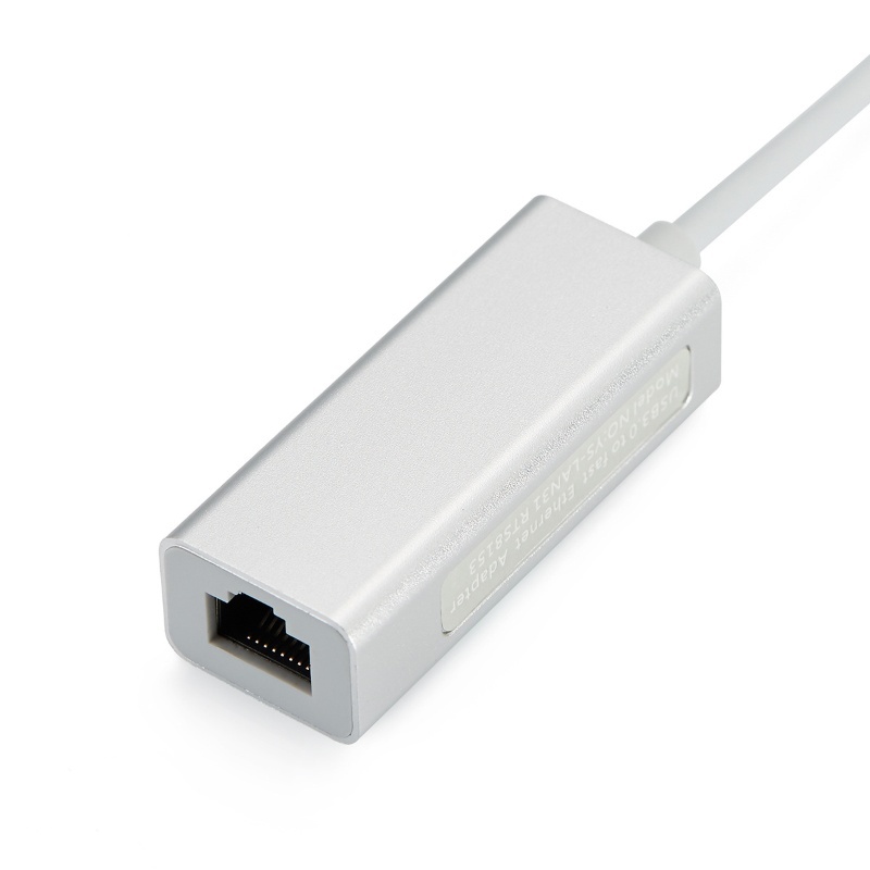 Type C USB C to 100M RJ45 Lan Gigabit Network Card Ethernet Adapter for Windows 7 8 10 Linux MacOS