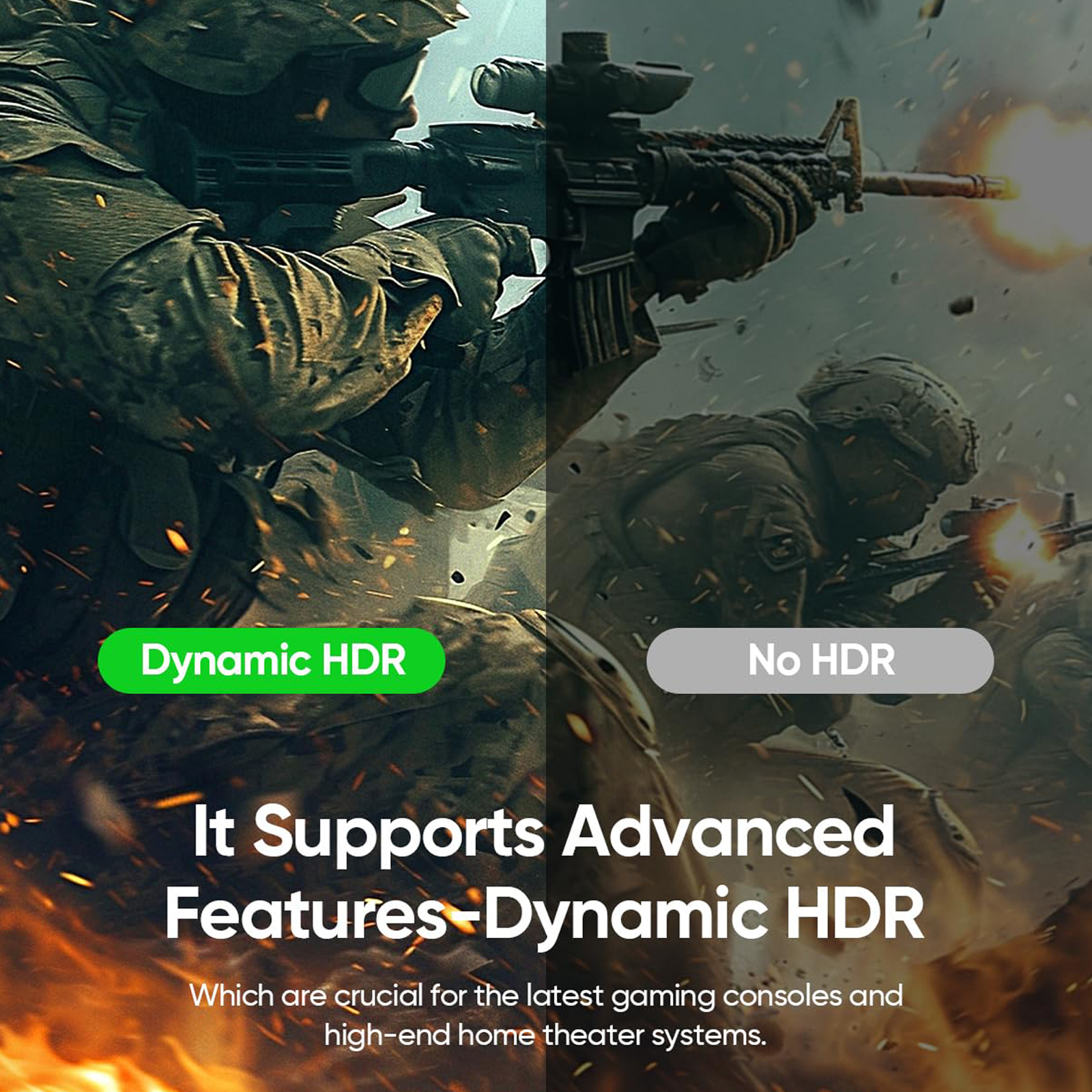 8K HDMI CABLE 2.1 Male-to-Male Cable 48Gbps 4K240Hz/165Hz/120Hz 8K 60Hz EARC HDR10+ HDCP 2.3 CCS High Speed HDMI Cable