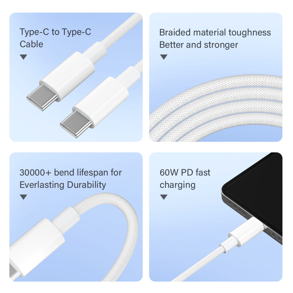 🔥 Why This Cable Is a Market Hit 240W PD 3.1 Fast Charging – Fully charges a 16‑inch MacBook Pro in under 2 hours, and delivers turbo speed for smartphones, tablets, and ultrabooks.  Universal Compatibility – Works flawlessly with iPhone 15/16/17 series,
