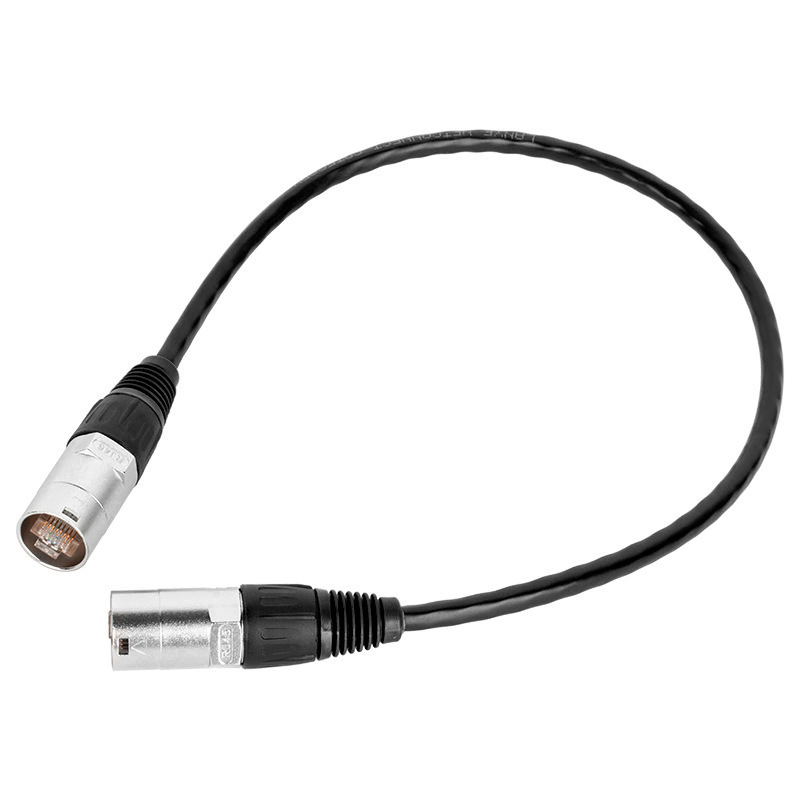 RJ45 cable 8P8C Industrial RJ45 Ethernet Cable with Metal XLR Connectors – High-Speed Shielded Mining Rig Data Cable (Waterproof & Armored)