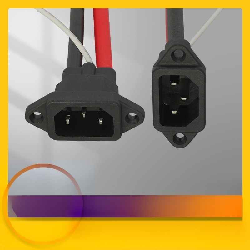 What is an IEC 320 C14 to XT60 Power Cable? – Panel Mount AC Inlet to XT60 Connector Adapter for New Energy Vehicles, E-Bikes, and Energy Storage