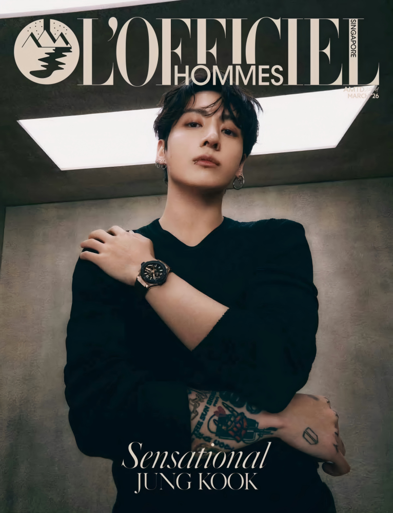 L'OFFICIEL Singapore  ‌March Issue 2026：BTS Jeon JungKook