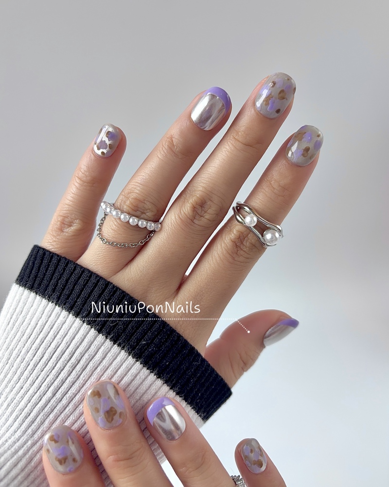 Purple Silver Leopard-24