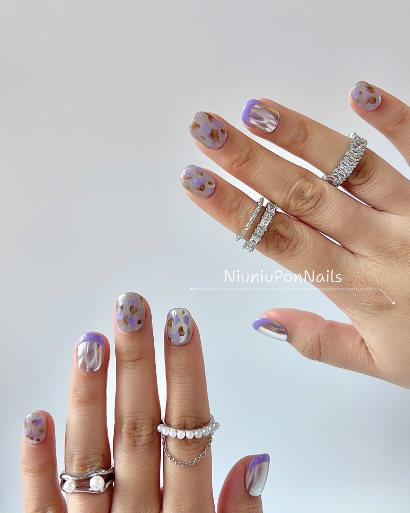 Purple Silver Leopard-24