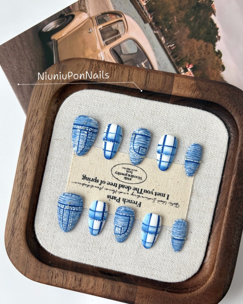 Sea Salt Denim Plaid-35
