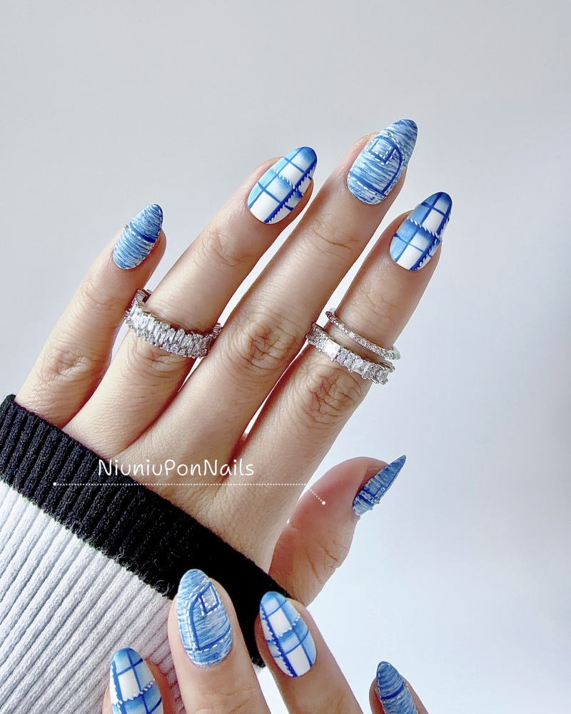 Sea Salt Denim Plaid-35