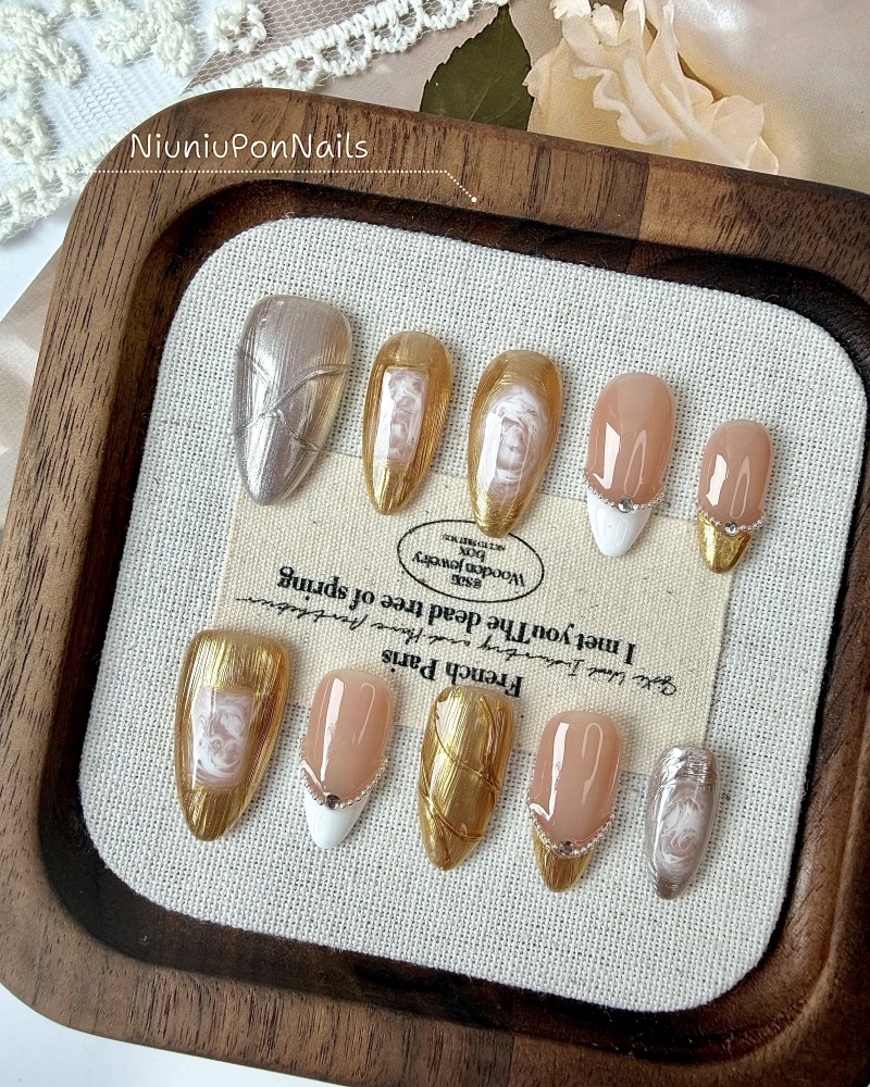 Golden Milky Mist Marble-54