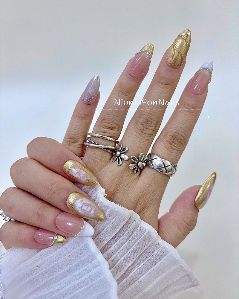 Golden Milky Mist Marble-54