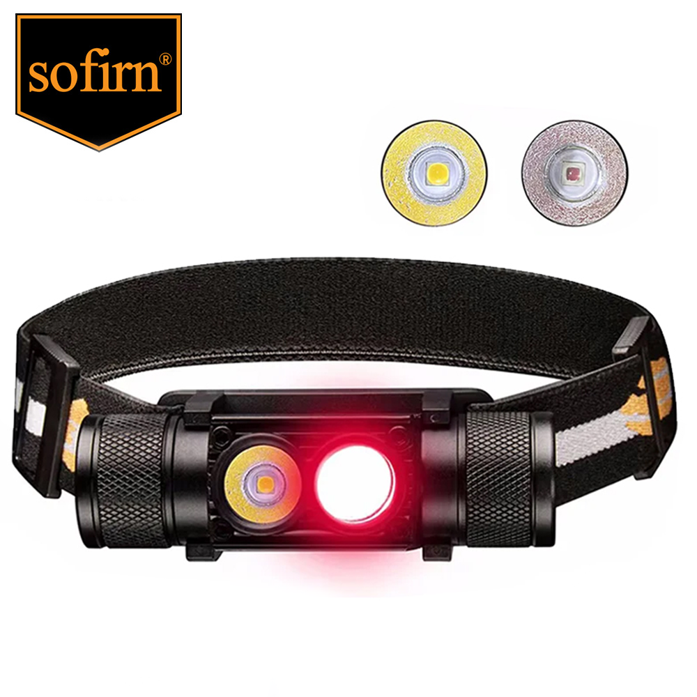 H25LR to ulepszona, wodoodporna latarka czołowa o stopniu ochrony IPX6, wyposażona w akumulator 18650 i port ładowania USB-C. Obsługuje światło białe i czerwone o długości fali 660 nm, idealne do czytania, pracy w nocy, wędrówek i przygód.