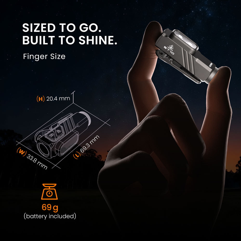 SOFIRN ST10 Latarka EDC o mocy 1000 lm z klipsem magnetyczna ładowalna wodoodporna IPX6