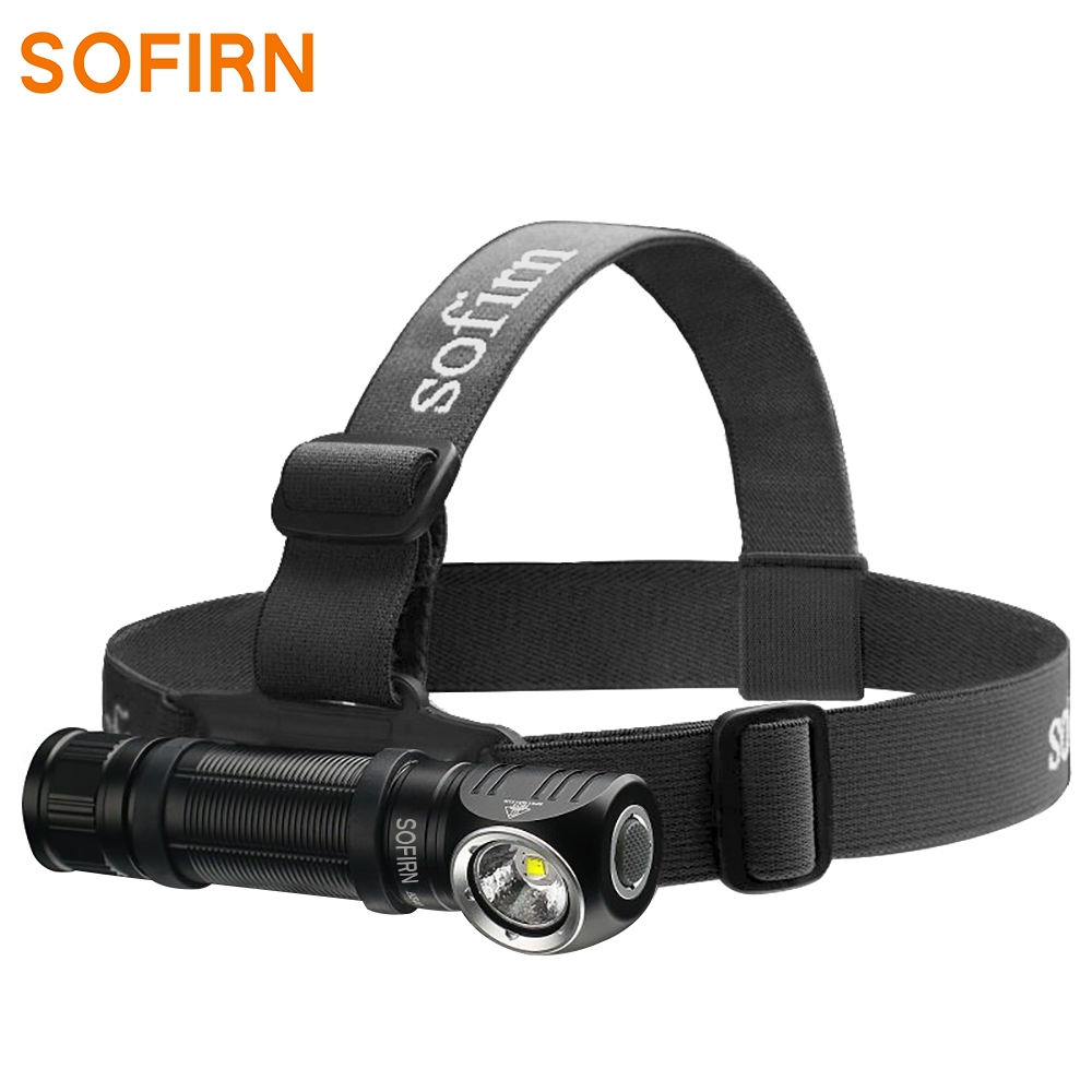 Sofirn HS40 Akumulatorowa latarka czołowa, 2000 lm, IPX8, z magnetyczną zaślepką