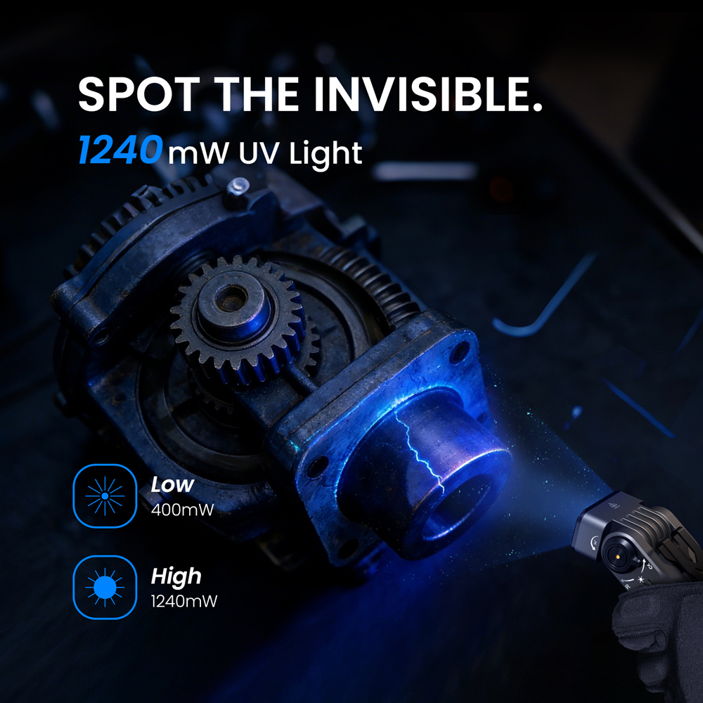 Sofirn ST2 Latarka obrotowa 3000LM z czerwoną lampą UV i akumulatorem 18650，IPX6