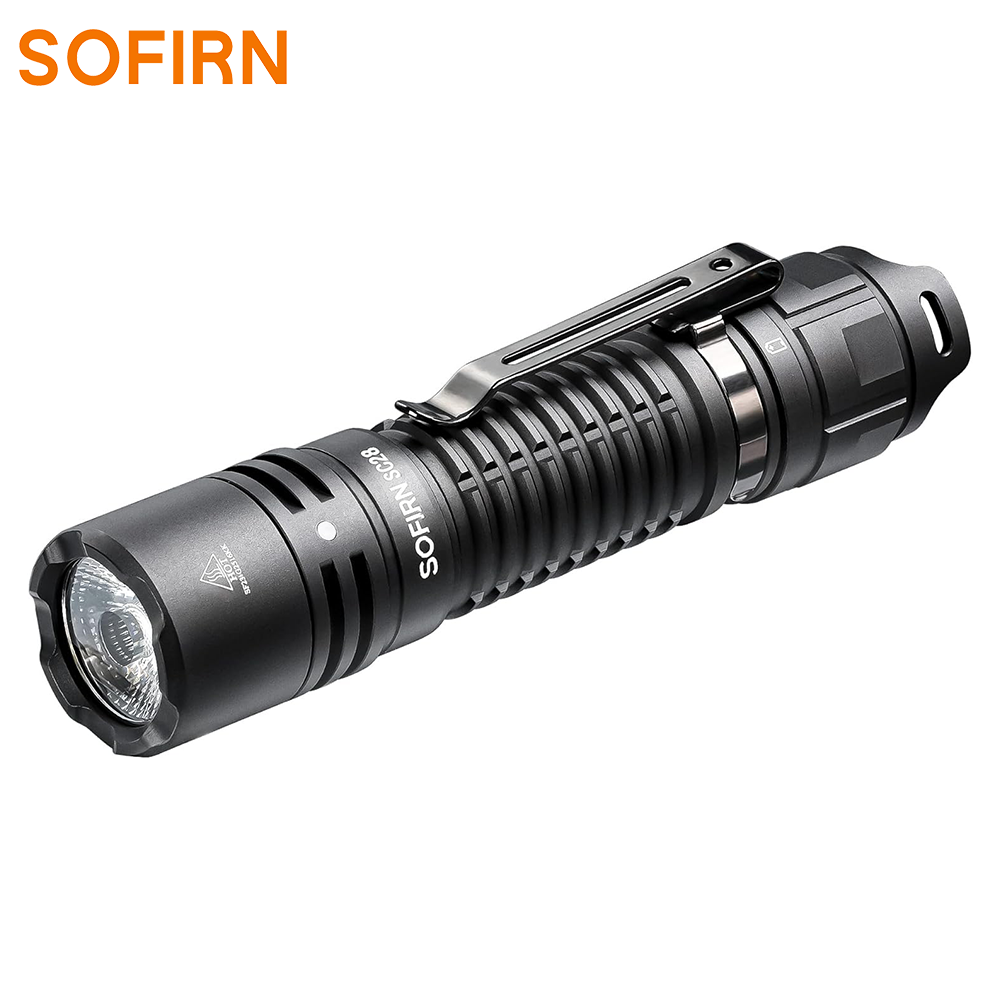 SOFIRN SC28 Latarka taktyczna, 2800 lm, 223 m, akumulatorowa, IPX8