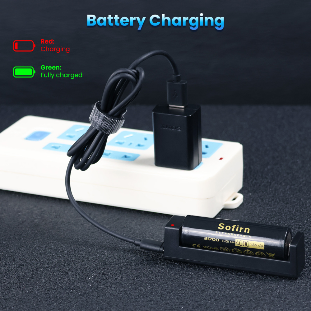 SOFIRN SD05 Latarka nurkowa 3000 lm, 270 m, IPX8, akumulator