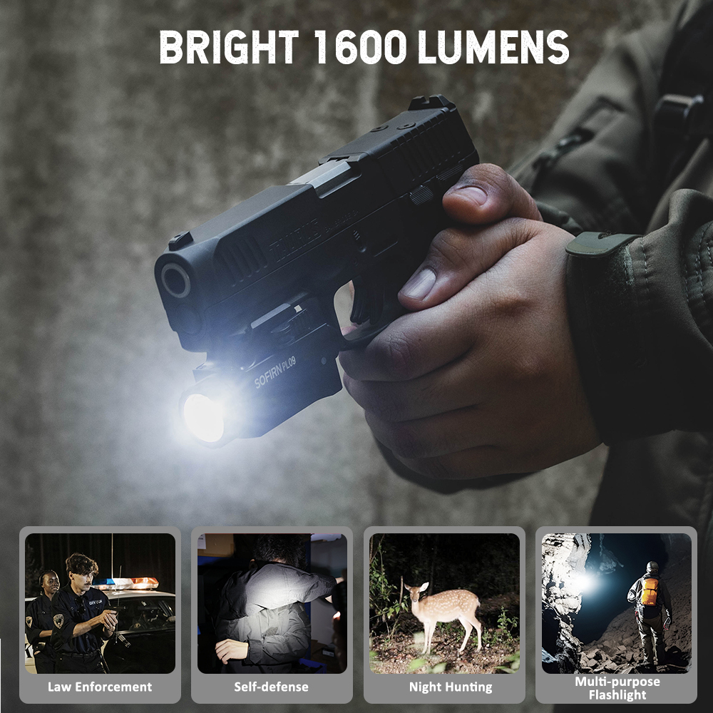 SOFIRN PL09 Latarka akumulatorowa 1600 lm 212 m IP67