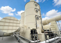 Acid and alkali waste gas treatment system,Scrubber Tower