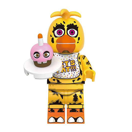 Chica From Five Nights at Freddy's Custom Horror Minifigure