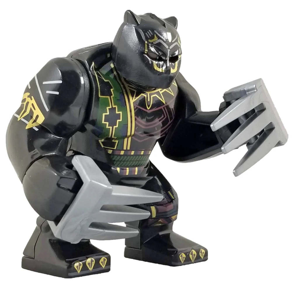 T'Chaka (Black Panther) Custom Marvel Superhero Large Minifigure