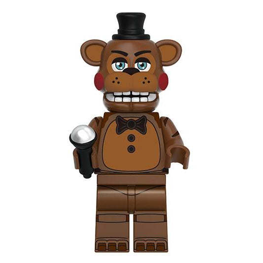 Freddy Fazbear From Five Nights at Freddy's Custom Horror Minifigure