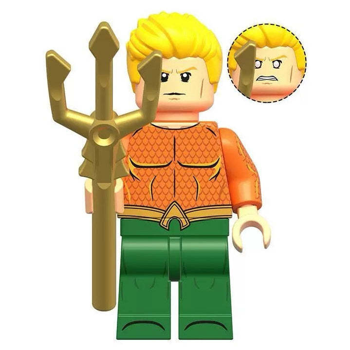 Aquaman Custom DC Comics Superhero Minifigure