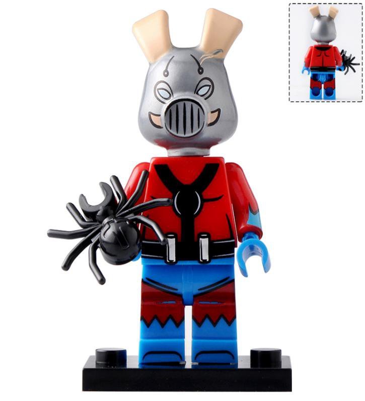 Ant-Pig Custom Marvel Superhero Minifigure