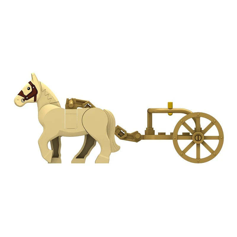 Ancient Egyptian Horse Chariot Custom History Minifigure