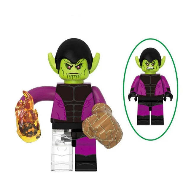 Super Skrull (Marvel Comics) Custom Marvel Superhero Minifigure