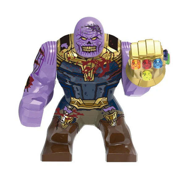 Zombie Thanos Custom Marvel Superhero Large Minifigure