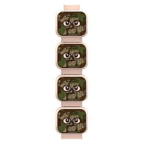 Camouflage Minifigure Heads Custom Accessory