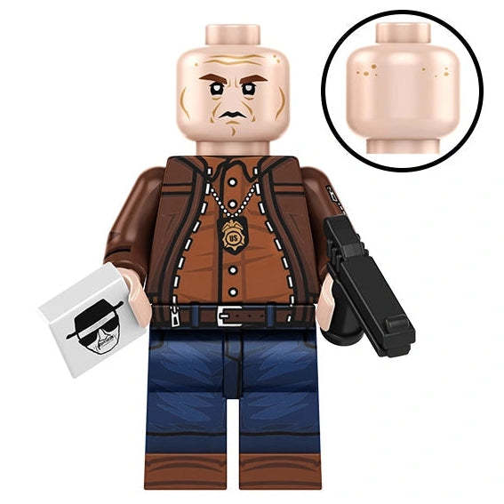 Hank Schrader Custom Breaking Bad TV Series Minifigure