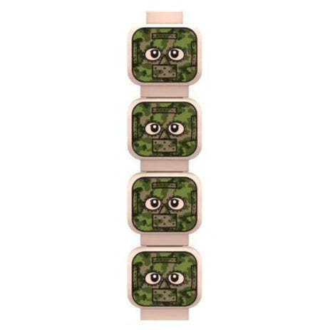 Camouflage Minifigure Heads Custom Accessory