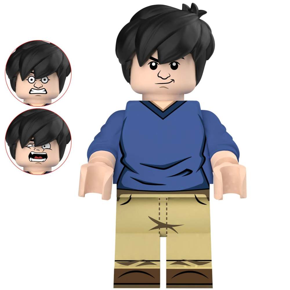 Jackie Chan From Movie Star Custom Minifigure