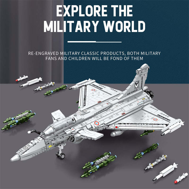 Dassault Rafale Fighter Jet Building Set